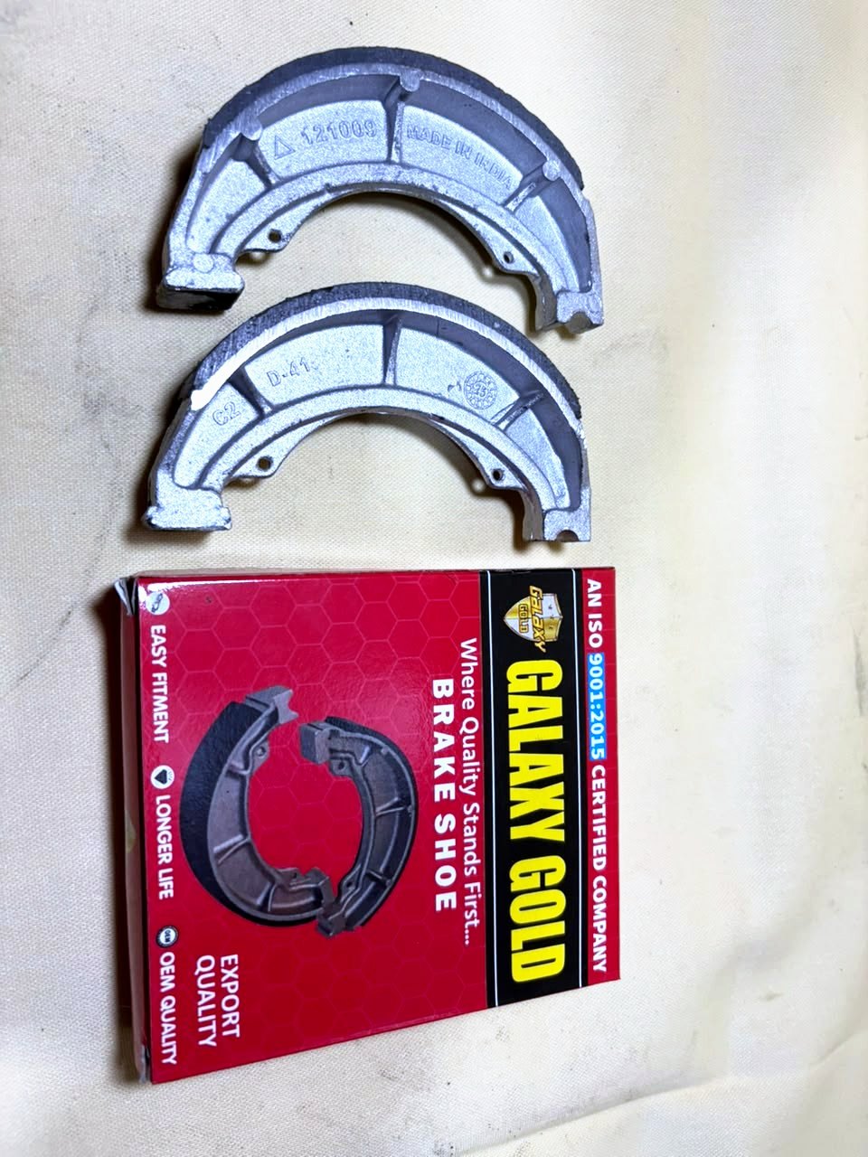 2 Wheeler Brake Shoe by Galaxy Gold