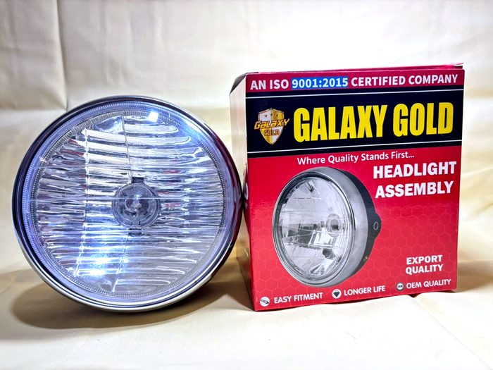 3 Wheeler Head Light by Galaxy Gold